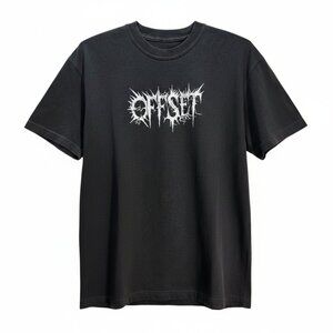 NWOT | Offset Official "Set It Off" Tour Dog Graphic T-Shirt | Black | Medium